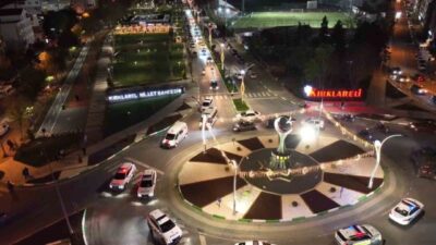 Kırklareli Emniyet Müdürlüğü ekipleri, yılbaşı gecesinin huzur ve güven içinde
