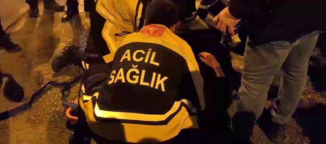 Palandöken ilçesindeki Erzurum’da, Müftü Solakzade Mahallesi yakınlarında bir kadının baygın