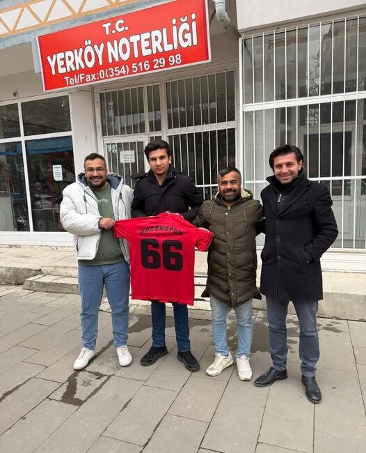 Yerköy’de spor camiasını bir araya getiren  anlamlı bir dayanışma örneği