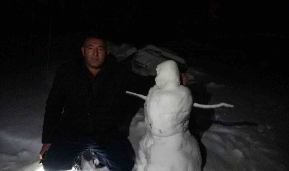 Sorgun ilçesinde kar yağışı, Boğazcumafakılı köyünü beyaza bürüdü. Özel İdare