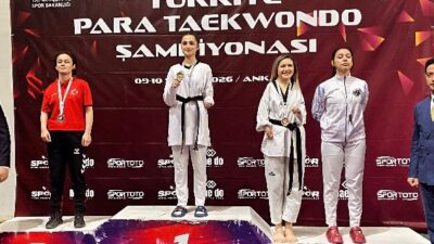 Ankara’da 9-10 Şubat tarihlerinde düzenlenen Parataekwondo Türkiye Şampiyonası’nda mücadele eden