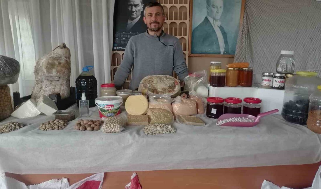 Bir çiftçi, sosyal medyada başlattığı kampanyayla üreticiden alınan ürünlerle hazırlanan
