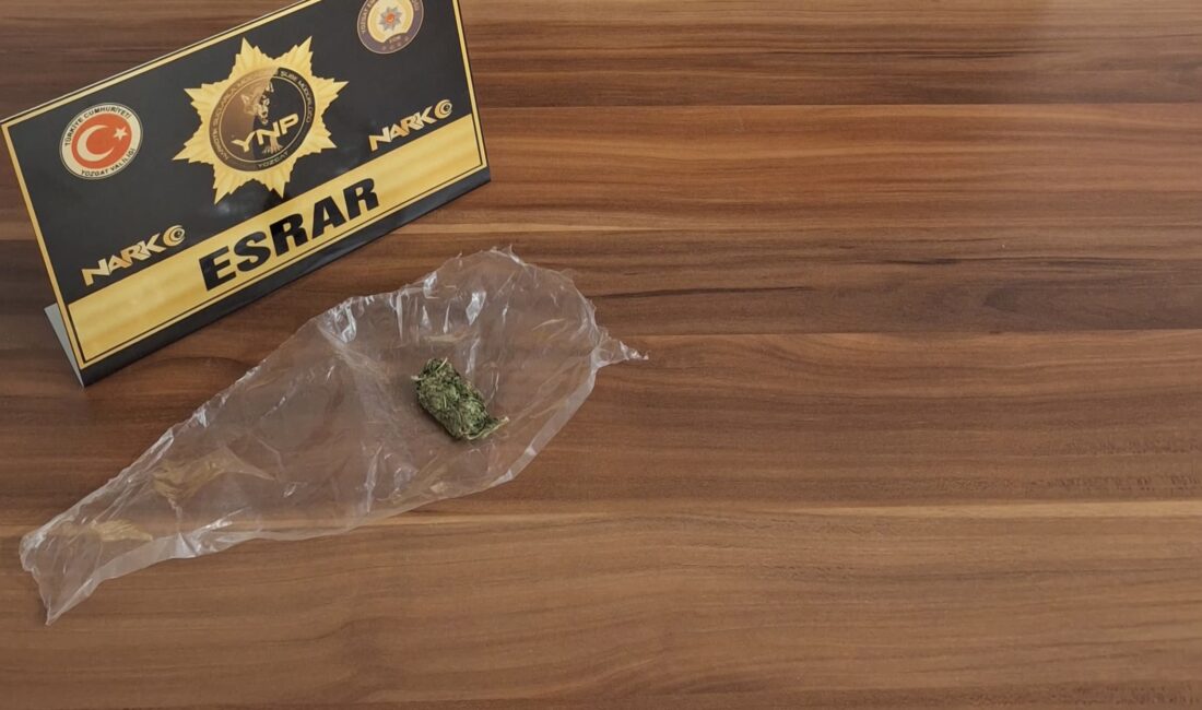 Yozgat Narkotik Şube Müdürlüğü ile Yerköy Narkotik Büro Amirliği ekiplerinin