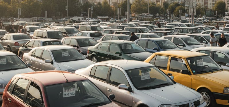 Sıfır otomobil fiyatlarının 1.2 milyon TL’den başladığı, genç ikinci el