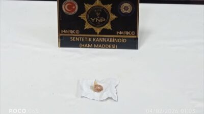 Yozgat’ta Narkotik Suçlarla Mücadele Şube Müdürlüğü ekiplerince gerçekleştirilen operasyonda, uyuşturucu