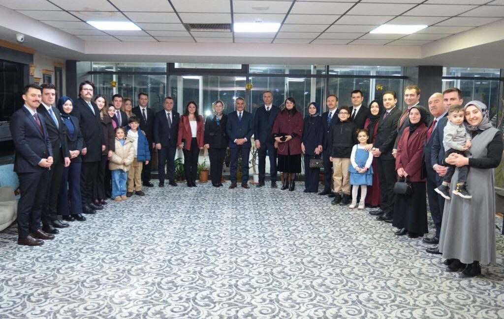 Yozgat Valisi Mehmet Ali Özkan ve eşi Arzu Özkan Hanımefendi,