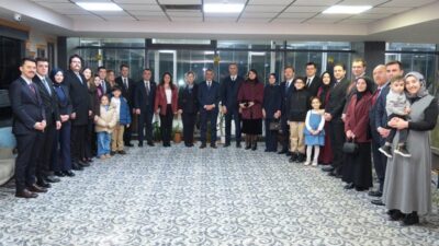 Yozgat Valisi Mehmet Ali Özkan ve eşi Arzu Özkan Hanımefendi,