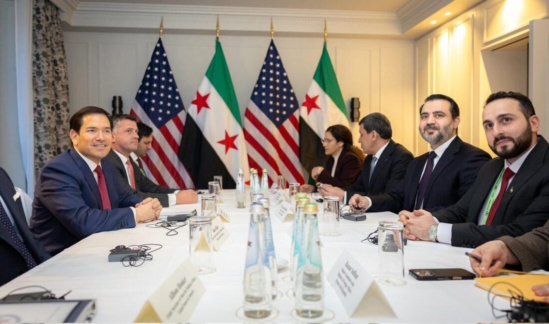 ABD Dışişleri Bakanı Marco Rubio, Münih’te Suriyeli yetkililerle bir araya