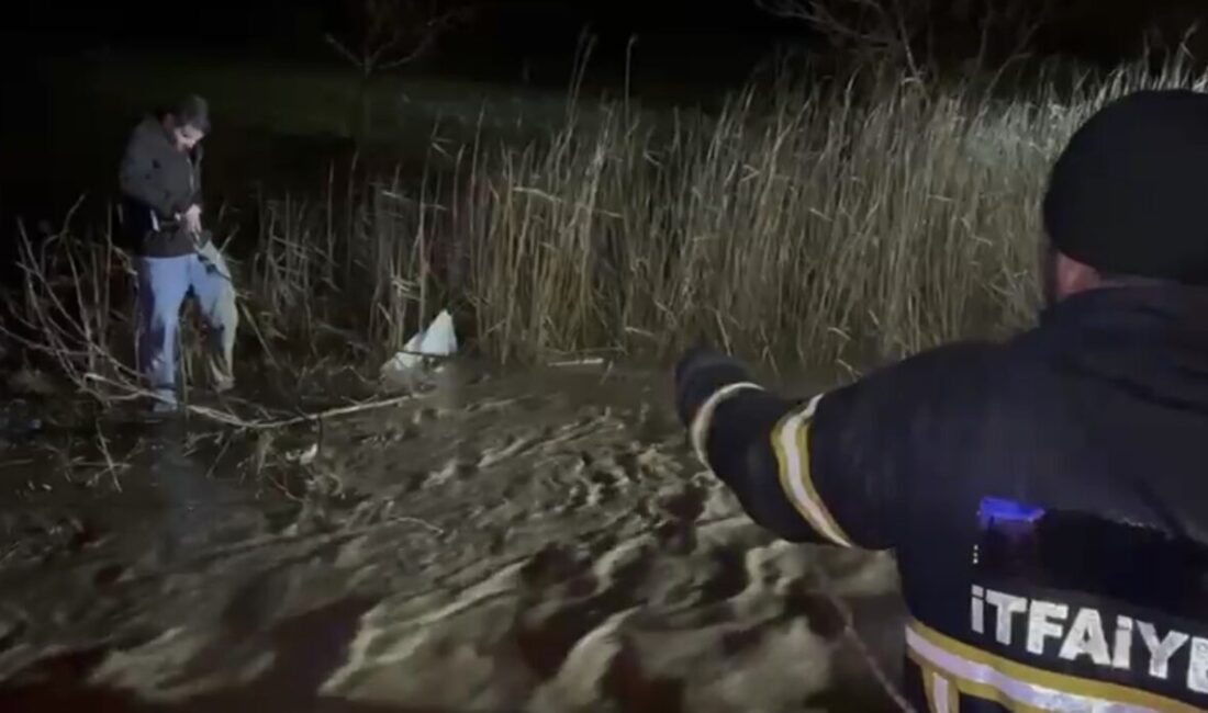 Adıyaman’ın Gölbaşı ilçesinde meydana gelen şiddetli yağışlar sonucu sel suları