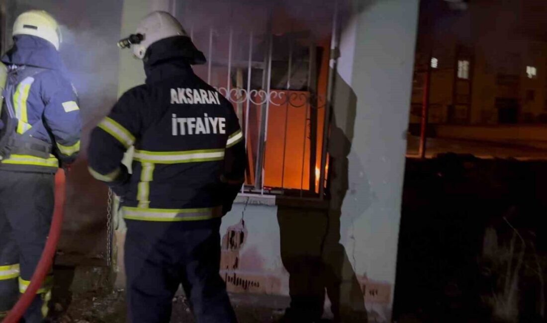 Aksaray’da, Hasas Mahallesi 6653. Sokak’ta bulunan bir müstakil evin müştemilatında
