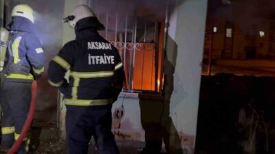 Aksaray’da, Hasas Mahallesi 6653. Sokak’ta bulunan bir müstakil evin müştemilatında