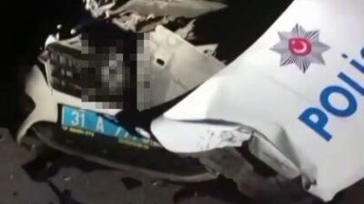 Hatay’ın Arsuz ilçesinde, alkollü bir sürücünün direksiyon hakimiyetini kaybetmesi sonucu