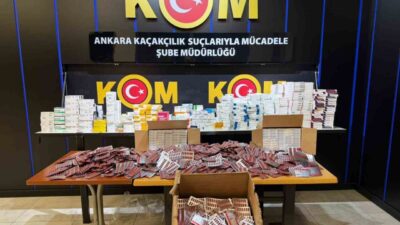Ankara’da, özel reçeteye tabi ilaçları kanun dışı yollarla toplayarak pazarlamaya