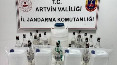 Artvin’de Ocak ayı boyunca kaçakçılıkla mücadele kapsamında gerçekleştirilen operasyonlarda 3