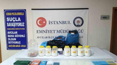 İstanbul’un Avcılar ilçesinde gerçekleştirilen bir operasyonda bir araçta yapılan aramada