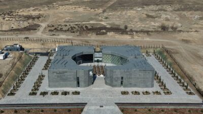 Azerbaycan Cumhurbaşkanı İlham Aliyev, Hocalı’da “Soykırım Anıtı”nın açılış töreninde önemli