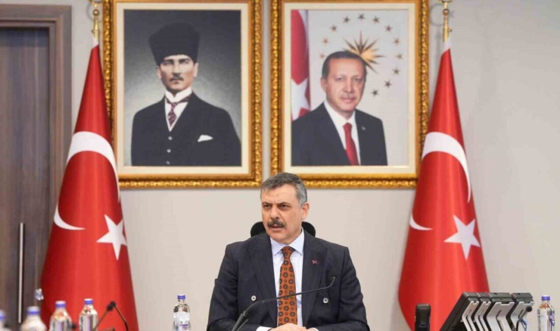 İçişleri Bakanı Mustafa Çiftçi, birim amirleriyle bir araya gelmek üzere