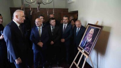 Kültür ve Turizm Bakanı Mehmet Nuri Ersoy, Keskin ilçesinde bulunan