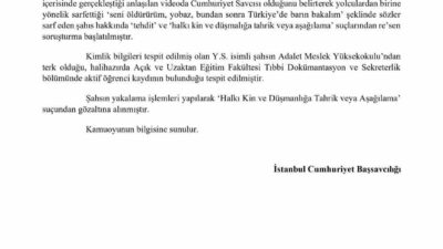 Adalet Bakanı Akın Gürlek, kolluk kuvvetlerinin özveriyle yaptığı çalışmaları takdir