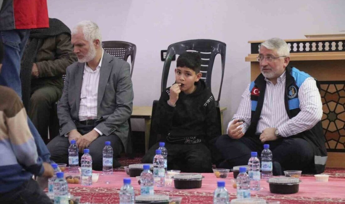 Çorum Belediye Başkanı Halil İbrahim Aşgın, Suriye’deki kardeşlik iftarlarını ve