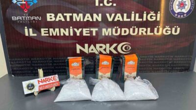 Batman Şehirlerarası Otobüs Terminali’nde yapılan bir operasyonda, şüpheli bir takside