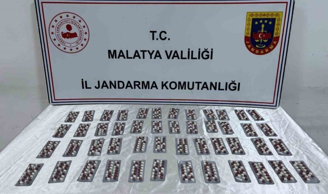 Malatya’da Jandarma ekipleri tarafından gerçekleştirilen bir operasyonda 661 adet sentetik