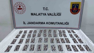 Malatya’da Jandarma ekipleri tarafından gerçekleştirilen bir operasyonda 661 adet sentetik