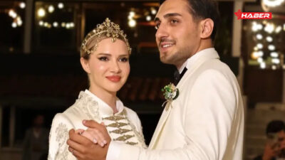 Türk iş insanı Bekir Ali Karakaş ile Romanyalı pop yıldızı