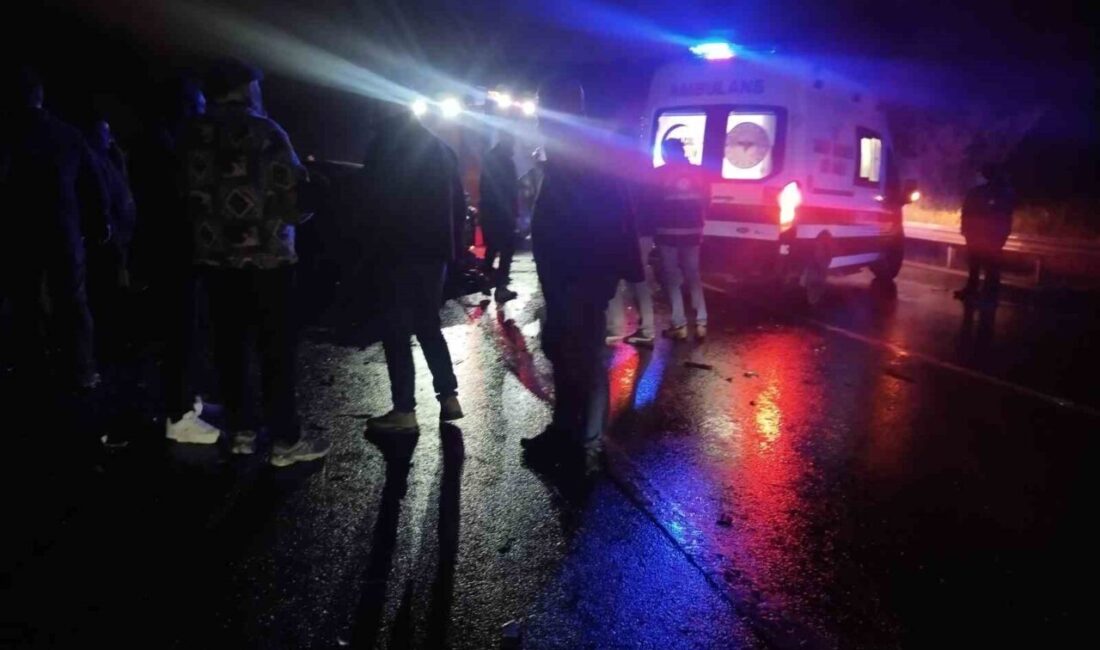 Beykoz’da meydana gelen trafik kazasında, bir hafif ticari araç ile