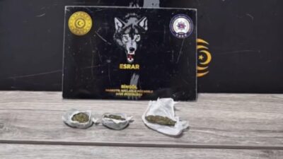Bingöl ilinde polis tarafından yürütülen operasyon sonucunda uyuşturucu ticareti yaptığı