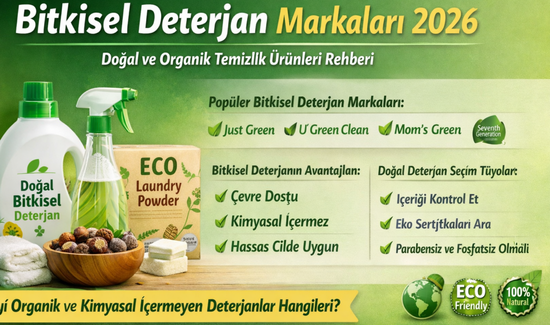 Son yıllarda tüketiciler temizlik ürünlerinde daha bilinçli tercihler yapmaya başladı.