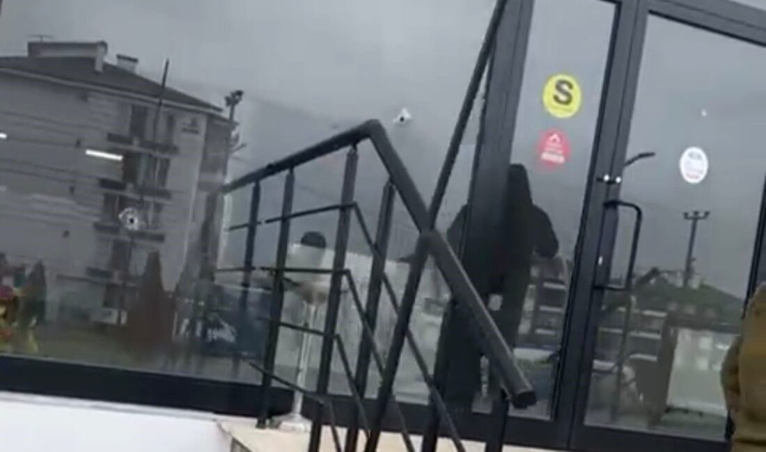 Bolu’da, henüz kimliği belirlenemeyen bir kişi tarafından gerçekleştirilen silahlı saldırıda,