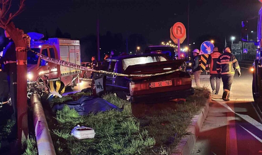 Burdur’da meydana gelen trafik kazasında genç bir çift maalesef acı