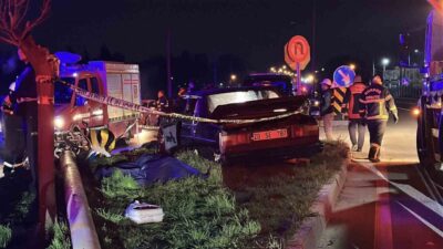 Burdur’da meydana gelen trafik kazasında genç bir çift maalesef acı