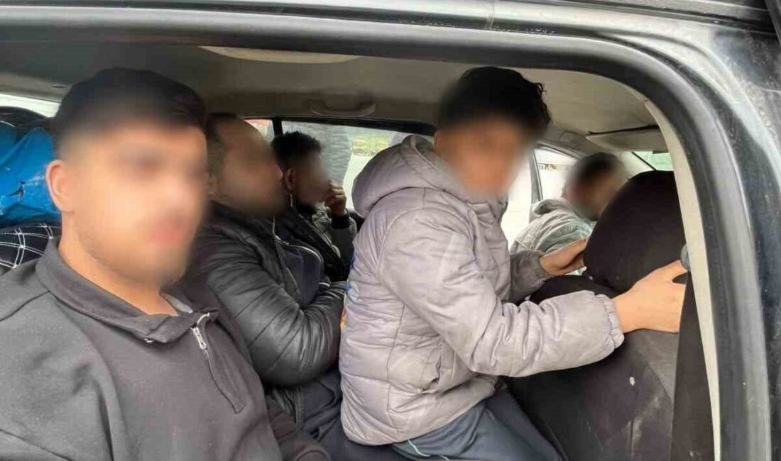 Bursa’da gerçekleştirilen operasyonda, yasa dışı yollarla ülkeye giriş yapan yabancı