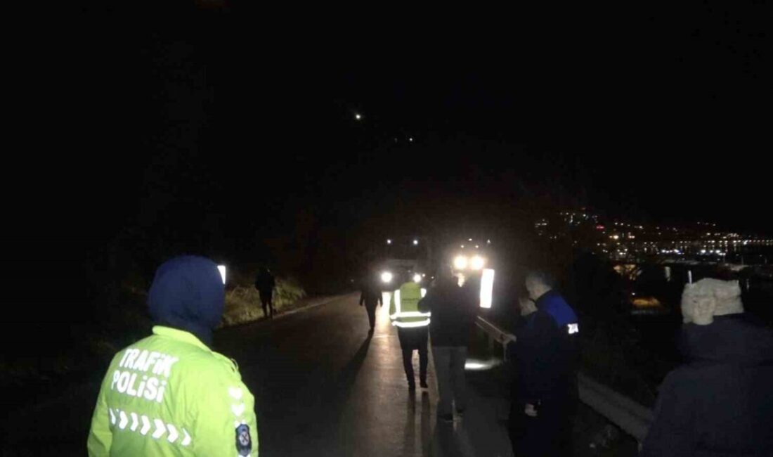 Mudanya’ya bağlı Güzelyalı Burgaz Mahallesi Beyaz Kayalar bölgesinde gerçekleşen toprak