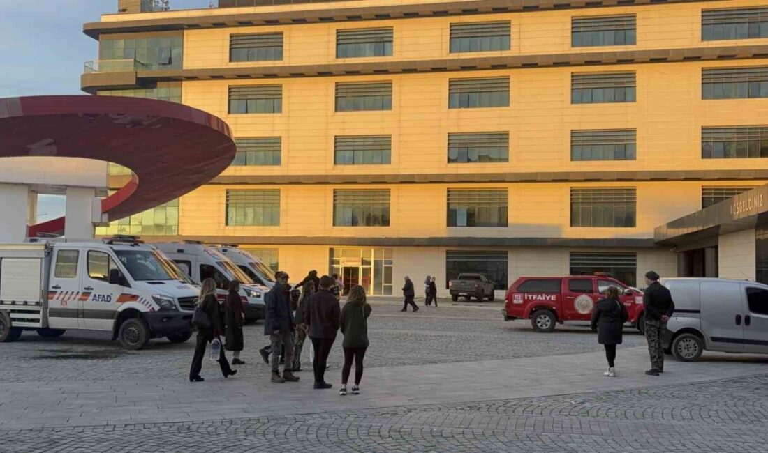 Çanakkale Mehmet Akif Ersoy Devlet Hastanesi’nde meydana gelen küçük çaplı