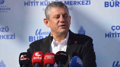 CHP Genel Başkanı Özgür Özel, Mecitözü ilçesinde yaptığı konuşmada, milletin