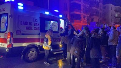 Çorum’da Bahçelievler Mahallesi’nde bulunan bir apartmanın 5. katındaki dairede meydana