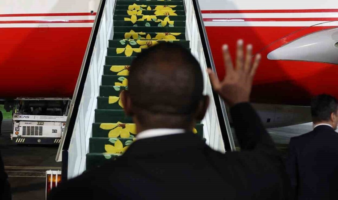 Türkiye Cumhurbaşkanı Recep Tayyip Erdoğan, Etiyopya ziyareti kapsamındaki görüşmelerini tamamladıktan