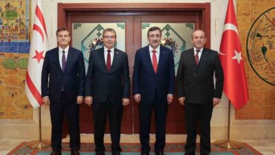 Cumhurbaşkanı Yardımcısı Cevdet Yılmaz ile Kuzey Kıbrıs Türk Cumhuriyeti (KKTC)