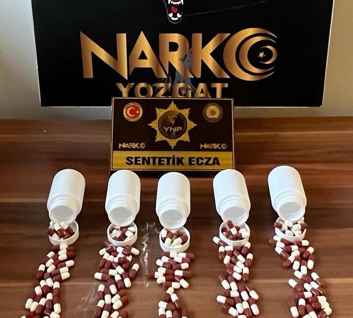 Yerköy ilçesinde Narkotik Suçlarla Mücadele ekiplerinin yürüttüğü çalışmalar kapsamında düzenlenen