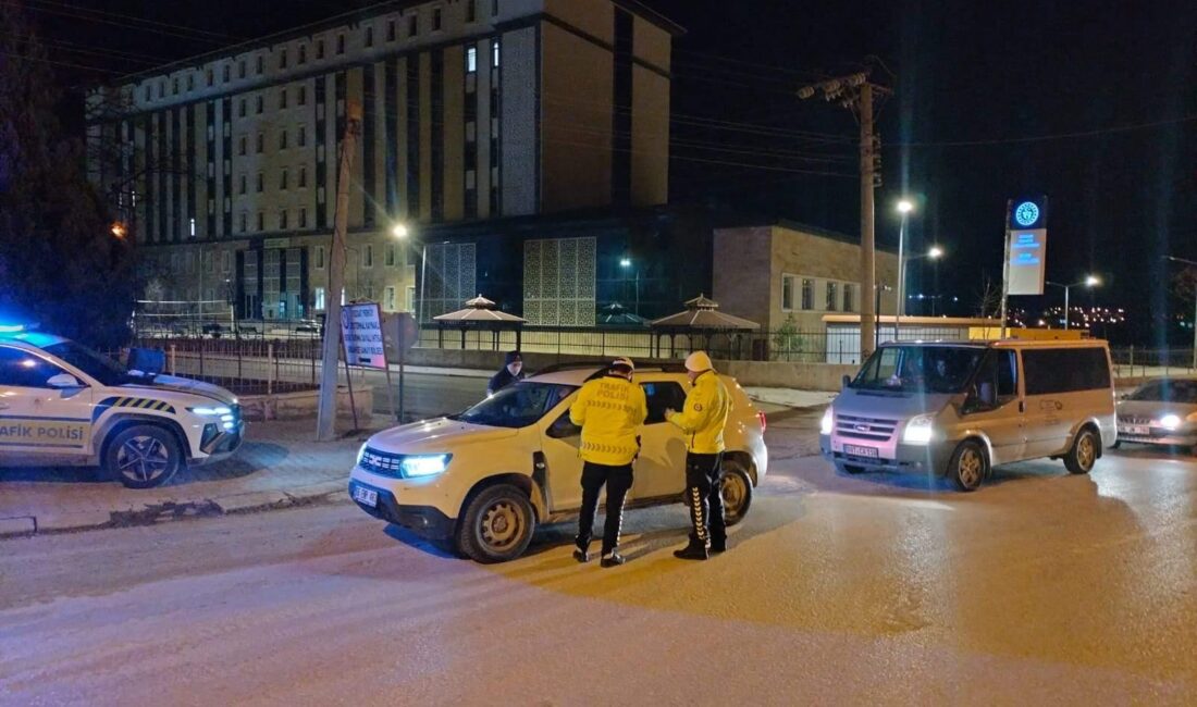 Yerköy İlçe Emniyet Müdürlüğü ekiplerince aranan şahıslar ve trafik güvenliğine