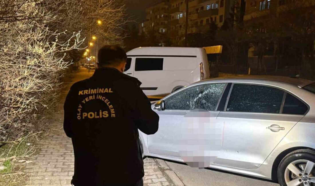 Diyarbakır’ın Kayapınar ilçesinde bir otomobile yapılan silahlı saldırıda yaralanan bir