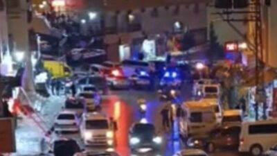 Gaziantep’te, Şahinbey ilçesinin 75. Yıl Mahallesi’nde bulunan bir düğün salonu