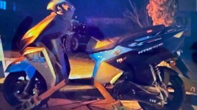 Uzunköprü ilçesinde polis ekiplerinin dur ihtarına uymayarak kaçmaya çalışan bir