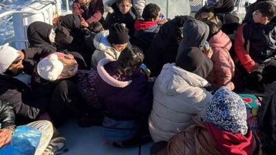Muğla’nın Kazıklı koyunda mahsur kalan 19 çocuk ve 44 düzensiz