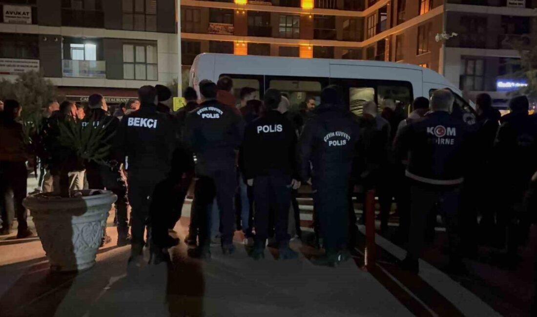 Edirne’de gerçekleştirilen operasyonda, Edirne Belediyesi İmar İşleri Müdürü D.A., Belediye