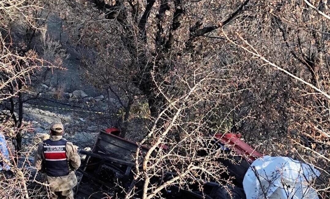 Elazığ’ın Arıcak ilçesinde meydana gelen bir kaza sonucunda bir kişi
