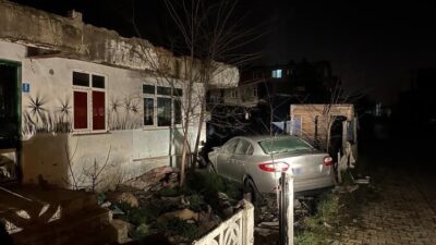 Ergene ilçesinde meydana gelen bir kaza sonucunda gece yarısı bir